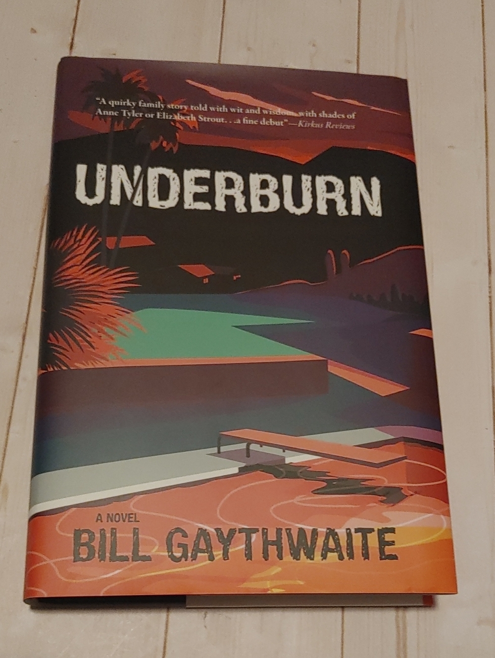 Underburn Adult Fiction Novel Book By Bill Gaythwaite